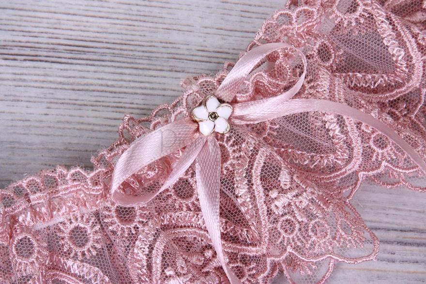 Кружевная подвязка Цветочек от  2