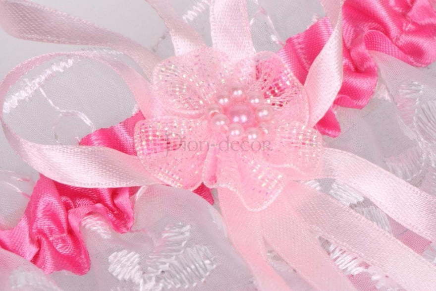 Подвязка невесты с атласной лентой от  2