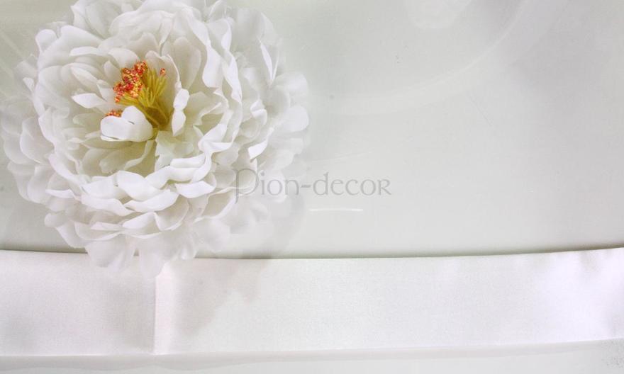 Атласный пояс для платья Нежный от  2