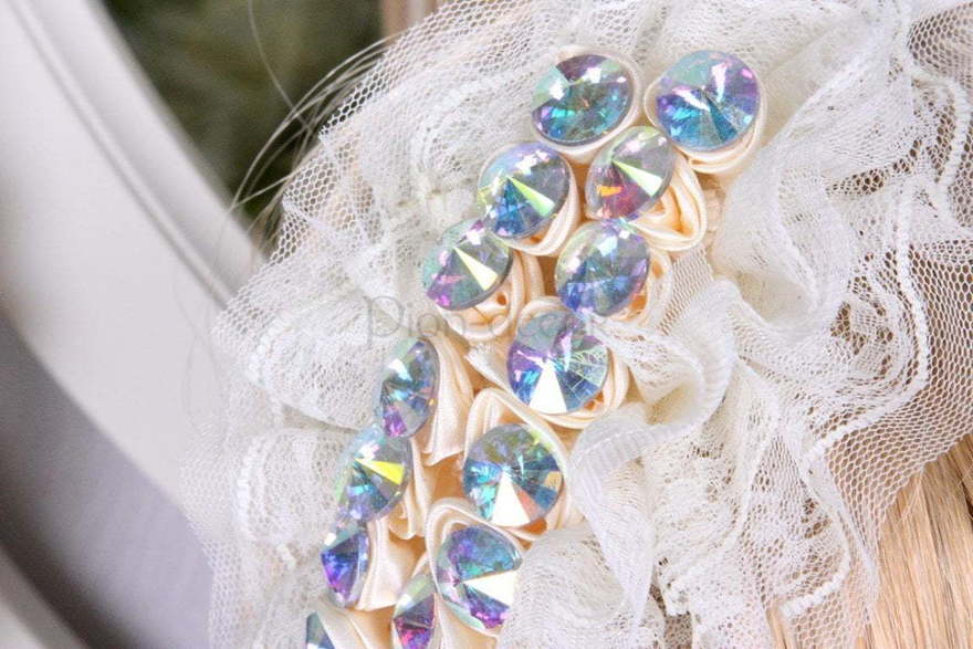 Вуалетка-ободок от  3