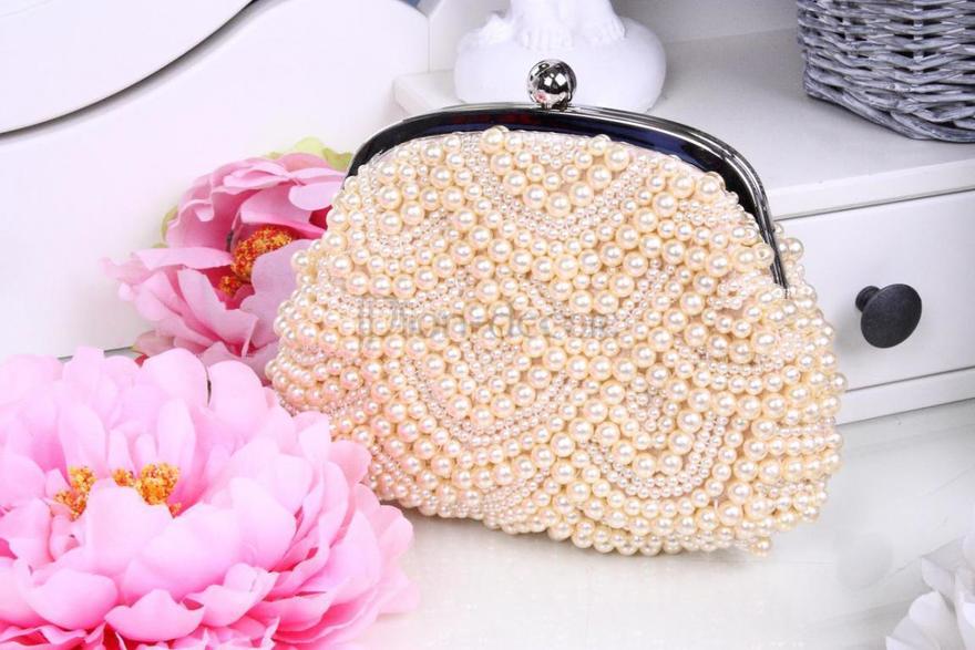 Сумочка Жемчужные кружева от  5