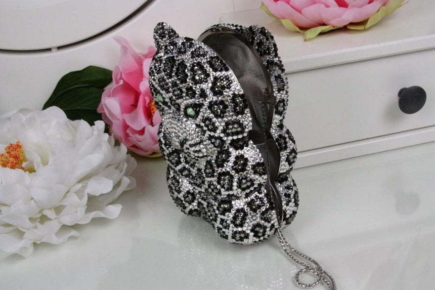 Сумочка White leopard - Swarovski от  2