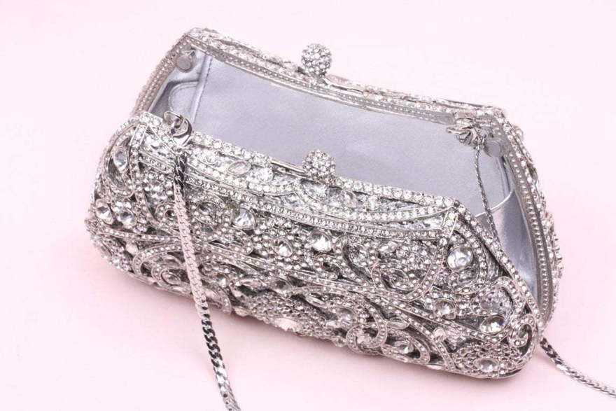 Клатч Старинный - серебристый от  2