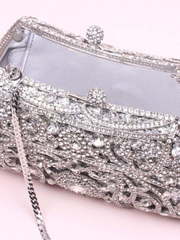 Клатч Старинный - серебристый от  2