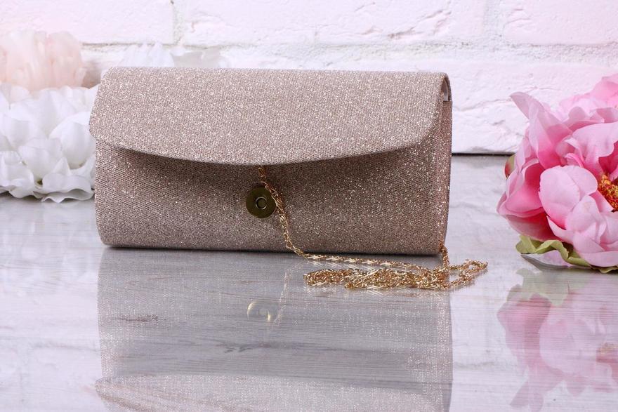 Клатч Classic shine shampain от  2