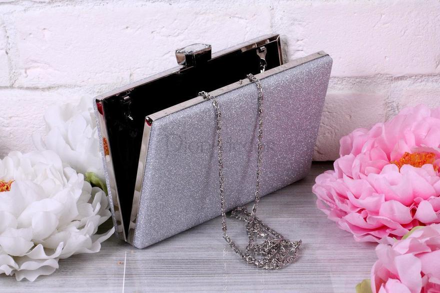 Клатч Victoria silver от  2