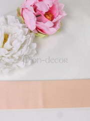 Кремовый атласный пояс от  2