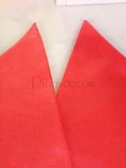 Атласный пояс для платья Леденцово-красный от  1