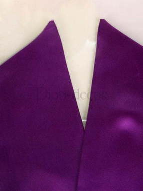 Атласный пояс для платья Сливово-фиолетовый от  1