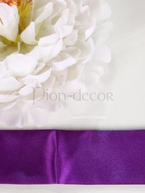 Атласный пояс для платья Сливово-фиолетовый от  2