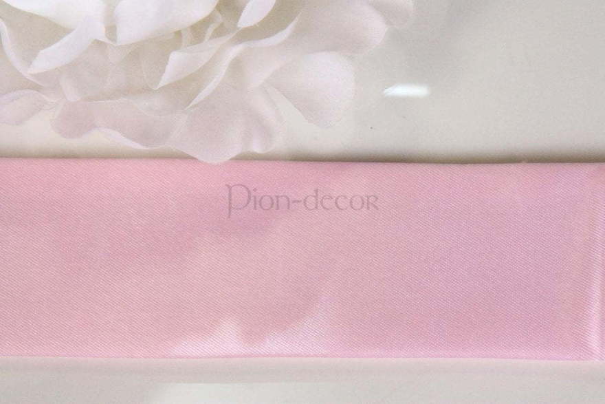 Атласный пояс для платья Нежно-розовый от  3