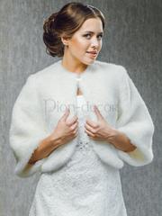 Шубка Chanel без полоски айвори от  1