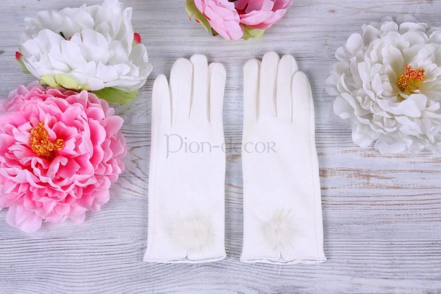 Перчатки для невесты Пушинки от  2