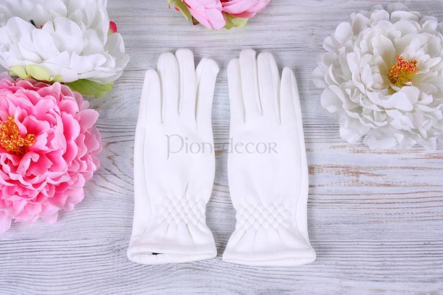 Теплые перчатки для невесты Зимушка от  1