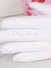 Теплые перчатки Кружева от  2