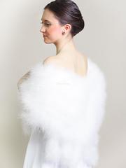 Накидка из лебяжьего пуха Swan от  1