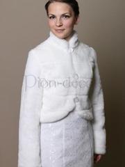 Шубка Dominico белая от  1