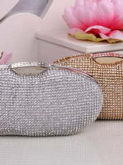 Клатч из страз Овальный от  1