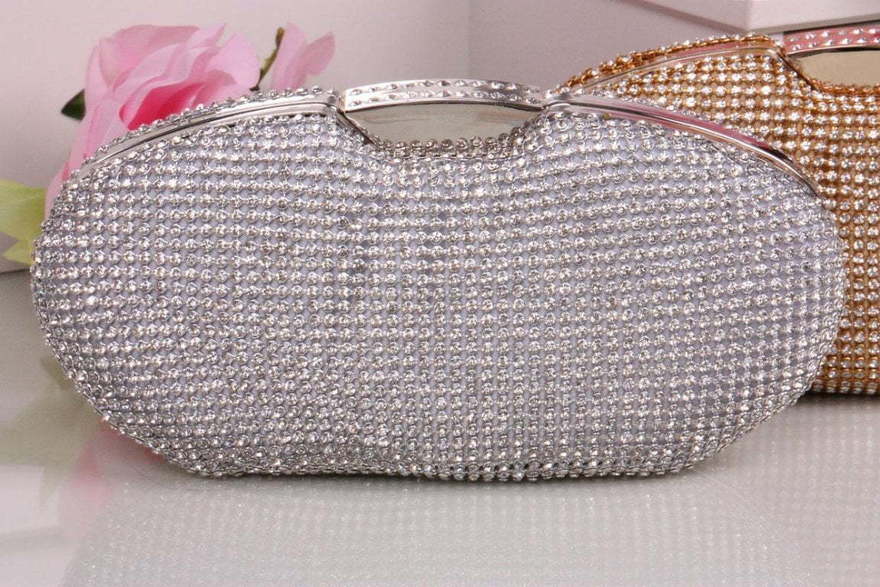 Клатч из страз Овальный от  2