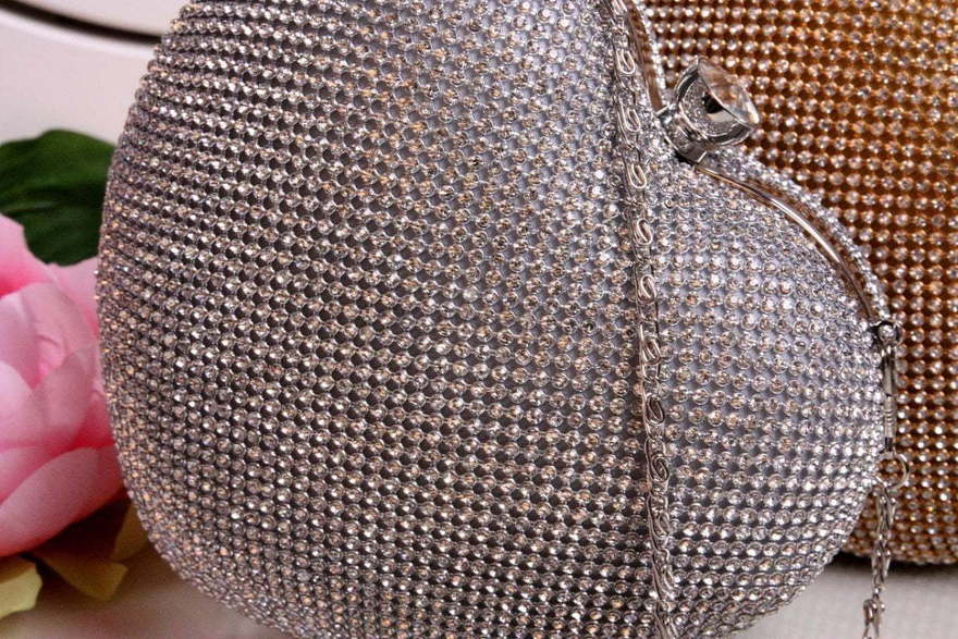 Большие сердца из стразы от  2