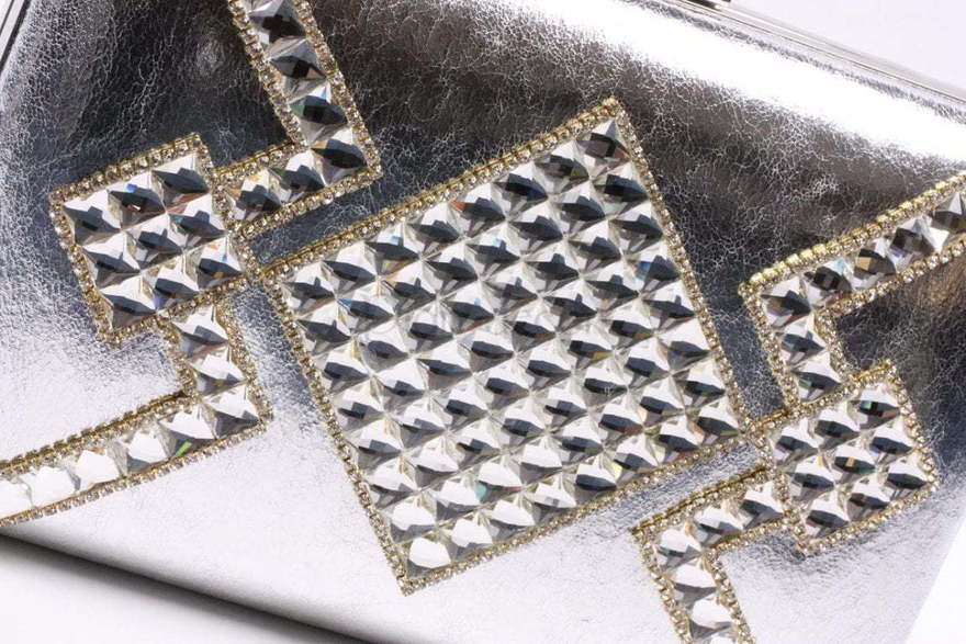 Клатч Широкий - серебро от  3