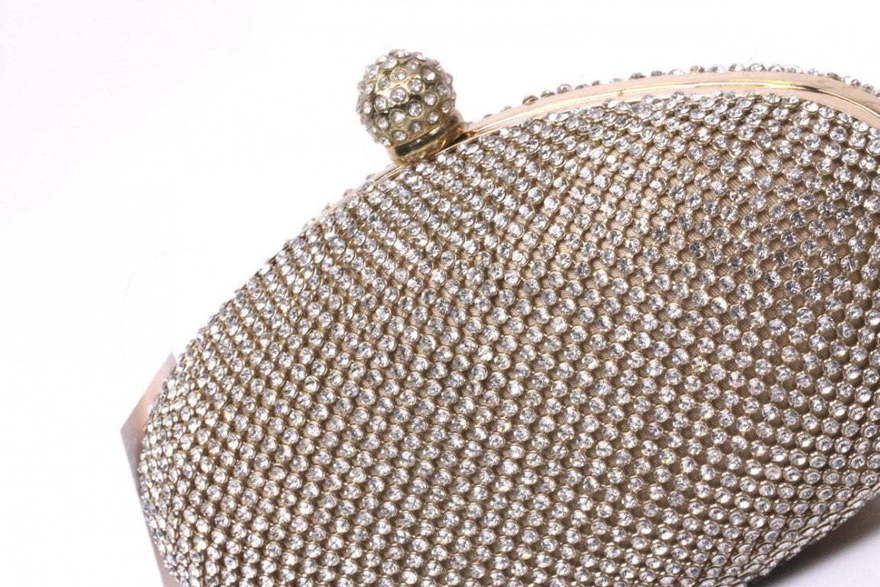 Клатч Золотой овал от  2