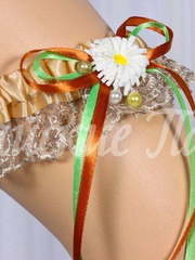 Подвязка невесты. Коллекция Васелина от Свадебная арт студия Райские Павы 1