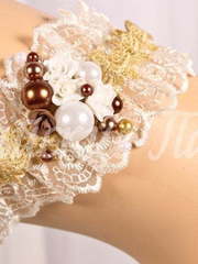 Подвязка невесты. Коллекция Дороти от Свадебная арт студия Райские Павы 1