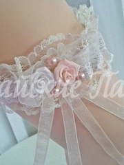 Подвязка невесты. Коллекция Элизабет от Свадебная арт студия Райские Павы 1