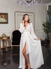 Свадебный халатик из шифона от Свадебный салон NICOLE 1