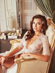 Свадебный кружевной халатик от Свадебный салон NICOLE 2