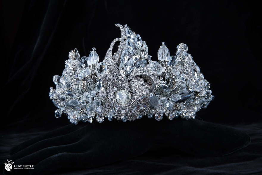 Корона Izabel Серебристая от Lady Beetle 2