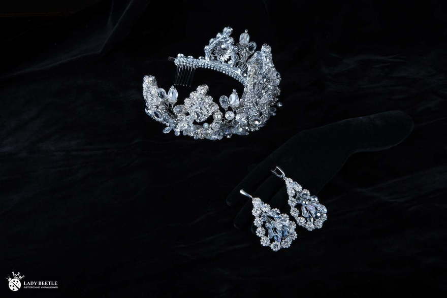 Корона Izabel Серебристая от Lady Beetle 4