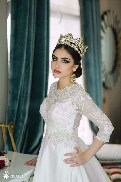 Корона Gledis Золотистая от Lady Beetle 3