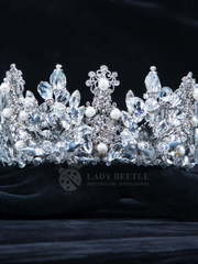 Корона Safira Серебристая от Lady Beetle 1