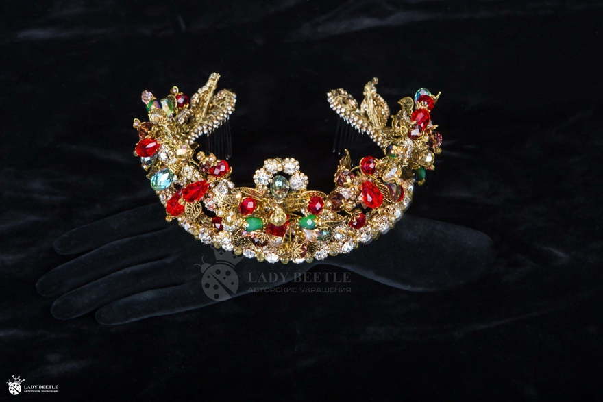 Диадема Paradis от Lady Beetle 3