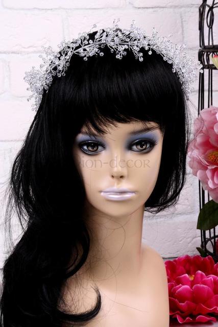 Полоска-веточка Кристаллы silver от  4