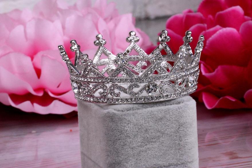 Корона Золушка со стразами Swarovski от  2