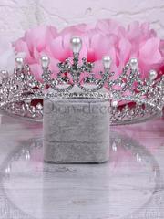 Корона для невесты Pear со стразами Swarovski от  1