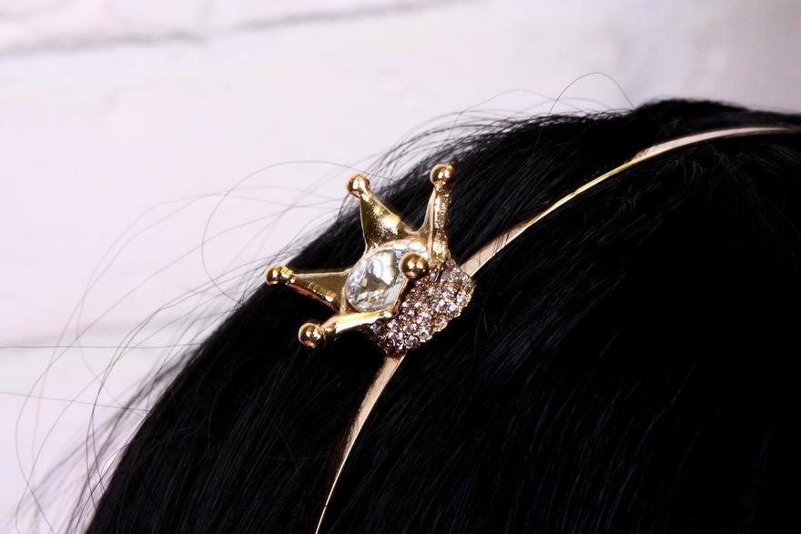 Тиара для невесты Золотистая от  4