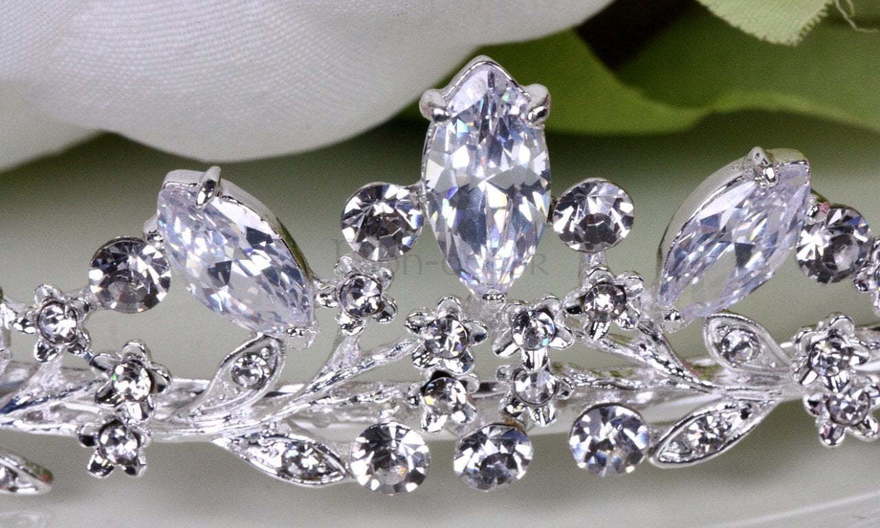 Тиара Leo с цирконами от  2