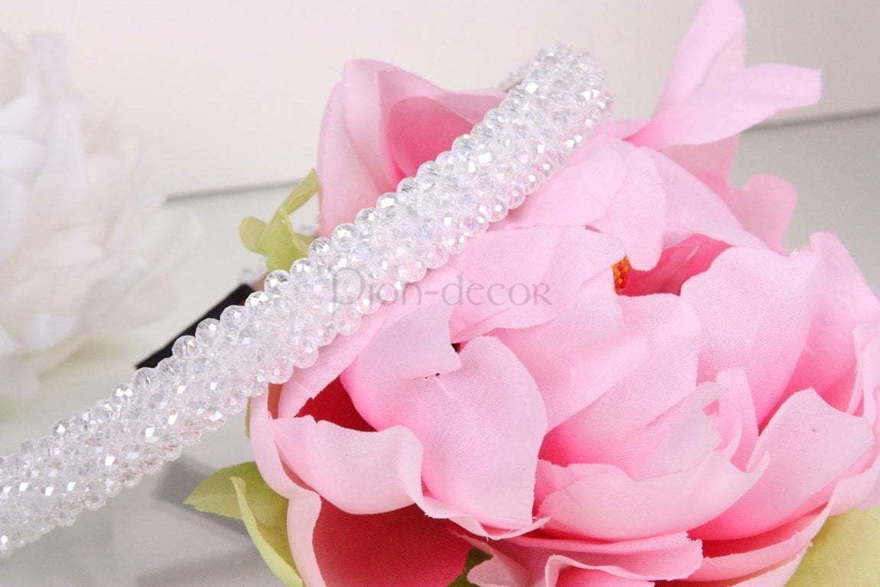 Ободок с хрусталиками от  2