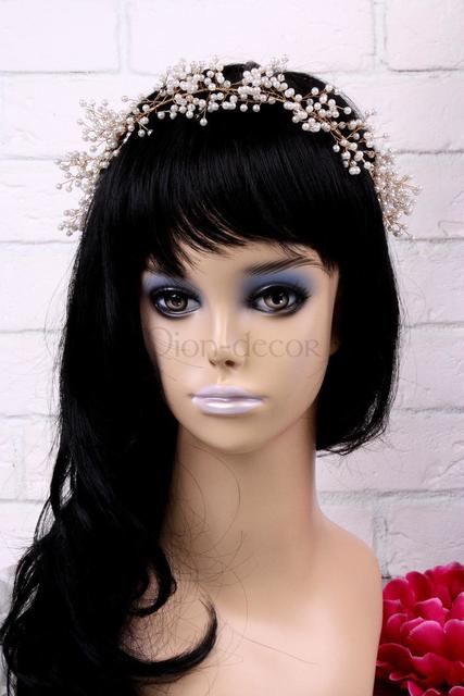 Полоска Жемчужная веточка gold от  4