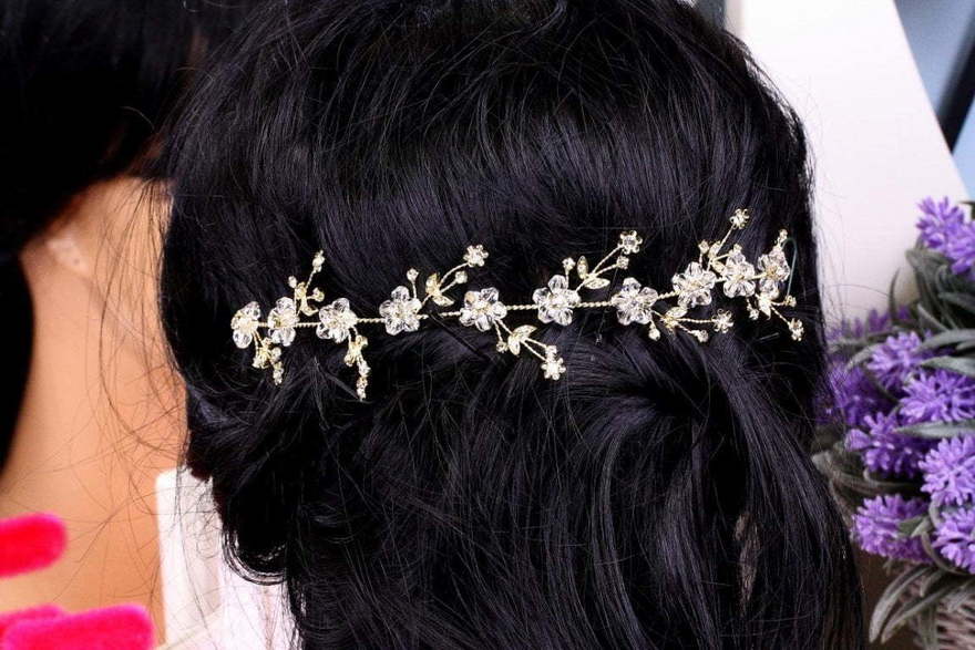 Веночек Sprigs gold от  2