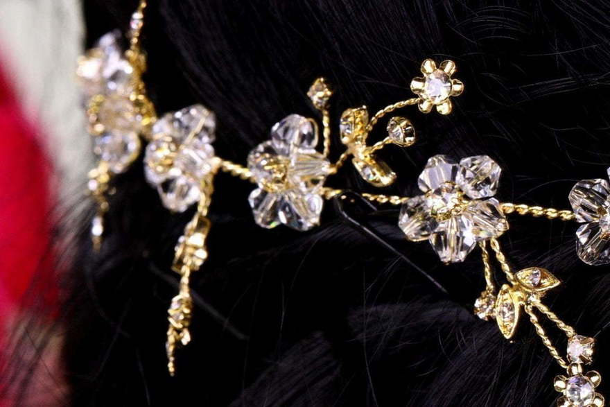 Веночек Sprigs gold от  3