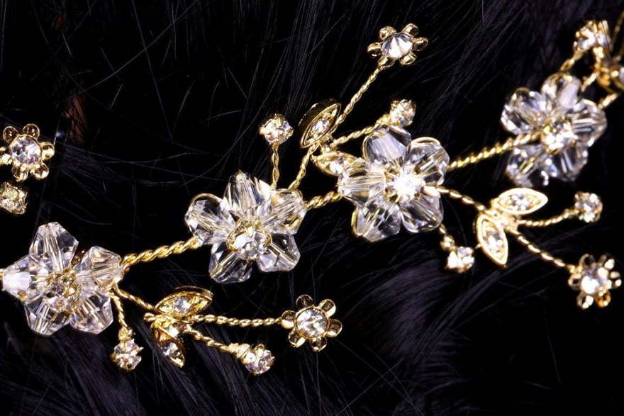 Веночек Sprigs gold от  5