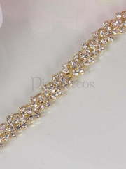 Мягкая диадема-полоска Кубики gold от  2