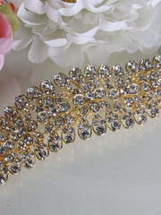 Кружевной золотистый гребень от  1