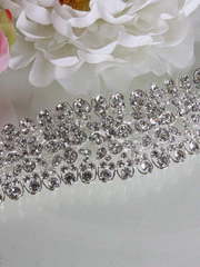 Кружевной сверкающий гребень от  1