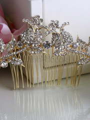 Гребень Тюльпаны - золотистый от  1